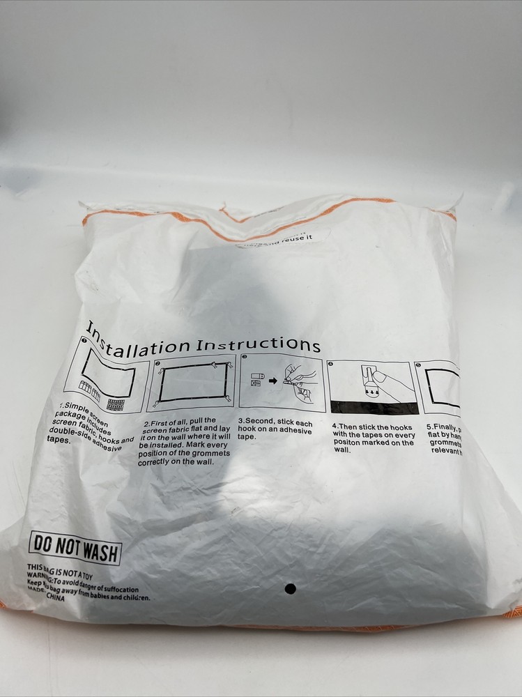 WEWATCH 100" Projection Screen Screen Only 16:9 Scale