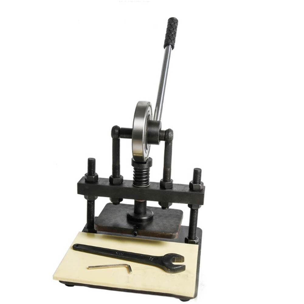 Manual Leather Cutting Machine Leathercraft Die Cut Embossing Machine