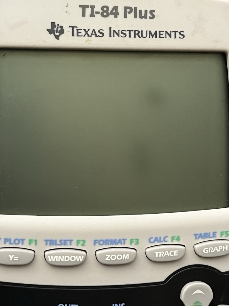 Texas Instruments TI-84 Plus Graphing Calculator Black - Tested & Working.