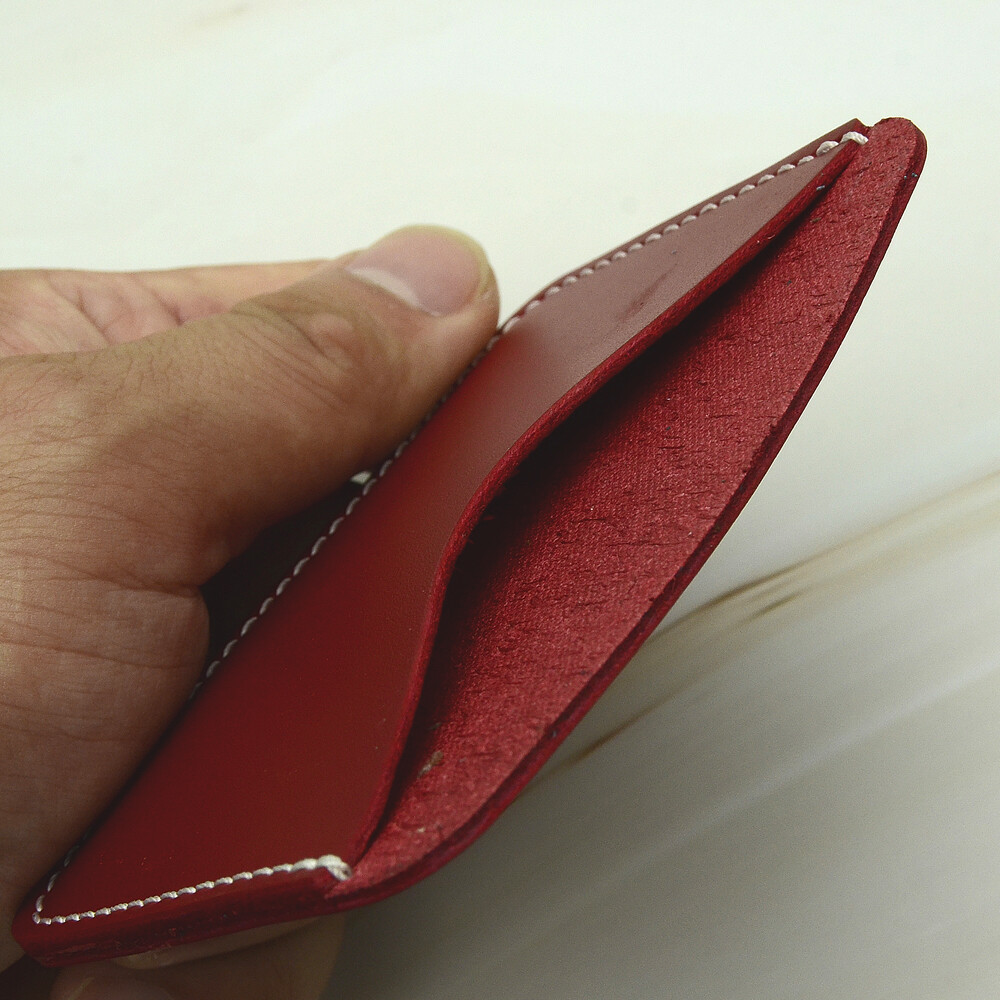 DIY set with one pocket Simple card cases, Making DIY, Leather craft tools