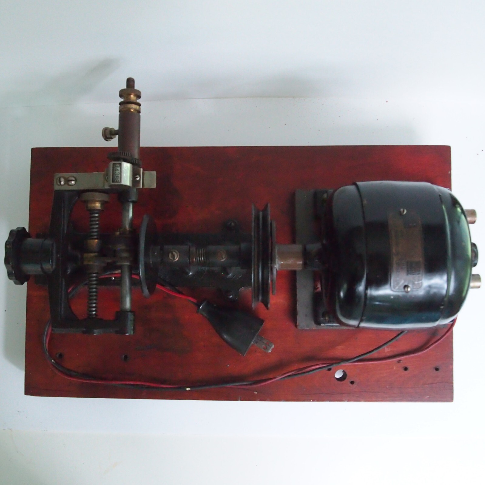 16.5" Antique CENCO Wire Winder Machine Vintage Tool Scientific Coil Maker