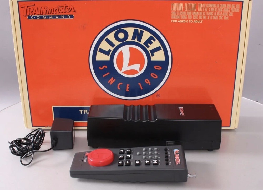 LIONEL TRAINMASTER COMMAND BASE CAB-1 REMOTE CONTROL ACCESSORY 6-12969 TMCC SET