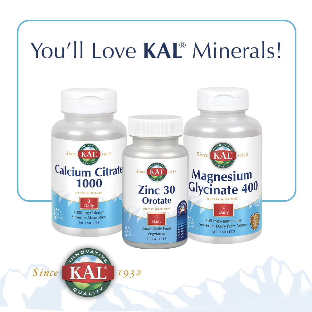 KAL Enhanced Energy Multivitamin | 180 Capsules