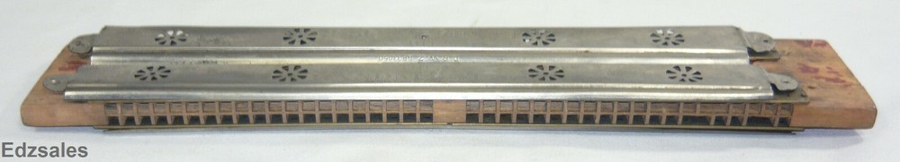 Vintage 12 3/4" Bandmaster DRWZ Harmonica