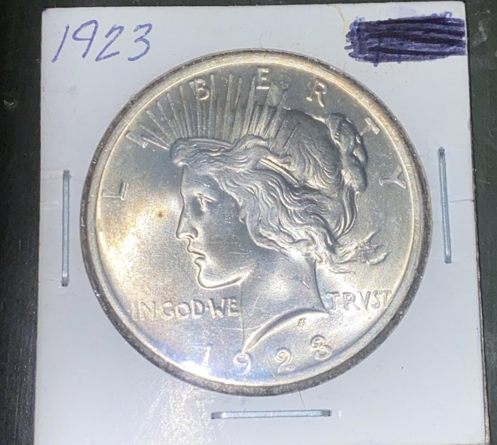 1923 Silver Peace Dollar Uncirculated