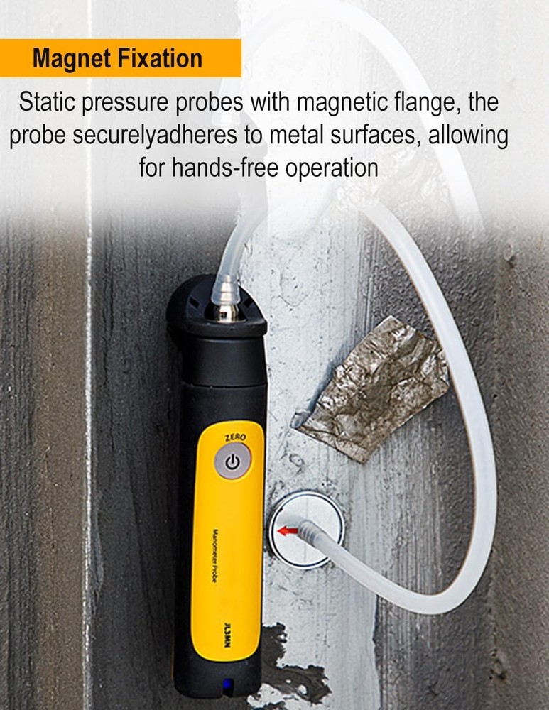 Versatile Static Pressure Probes - Two-Pack Compatible with Popular Manometers