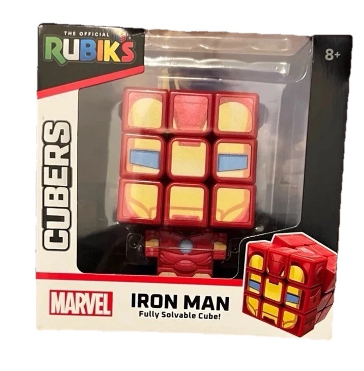Marvel Iron Man Official Rubik’s Cuber New