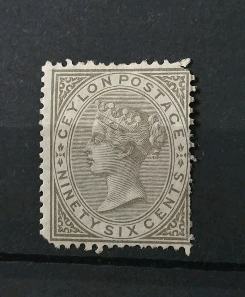 CEYLON SG 132 96C M/MINT CAT £275