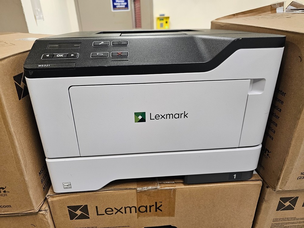 Lexmark MS321 Workgroup Monochrome Laser Printer with Toner/Ready to use.-Tested