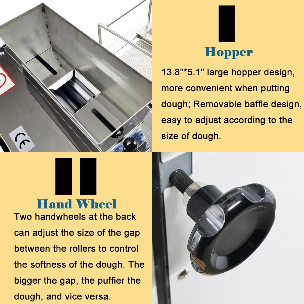 Commercial Bread Dough Bakery Sheeter Toast Bread Disposable Molding Machine