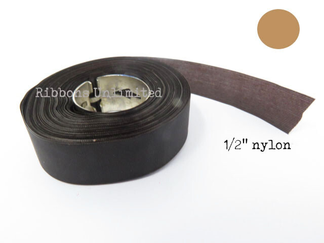 Fits 1/2" Brown Replacement Fabric Typewriter & Adding Machine Ribbon 15YDS NEW