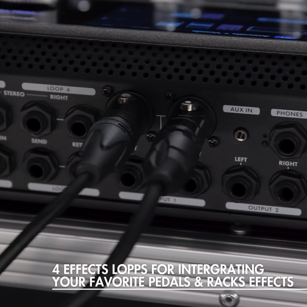 Fender Tone Master Pro Multi Effects Guitar Pedal Workstation with Cable Bundle