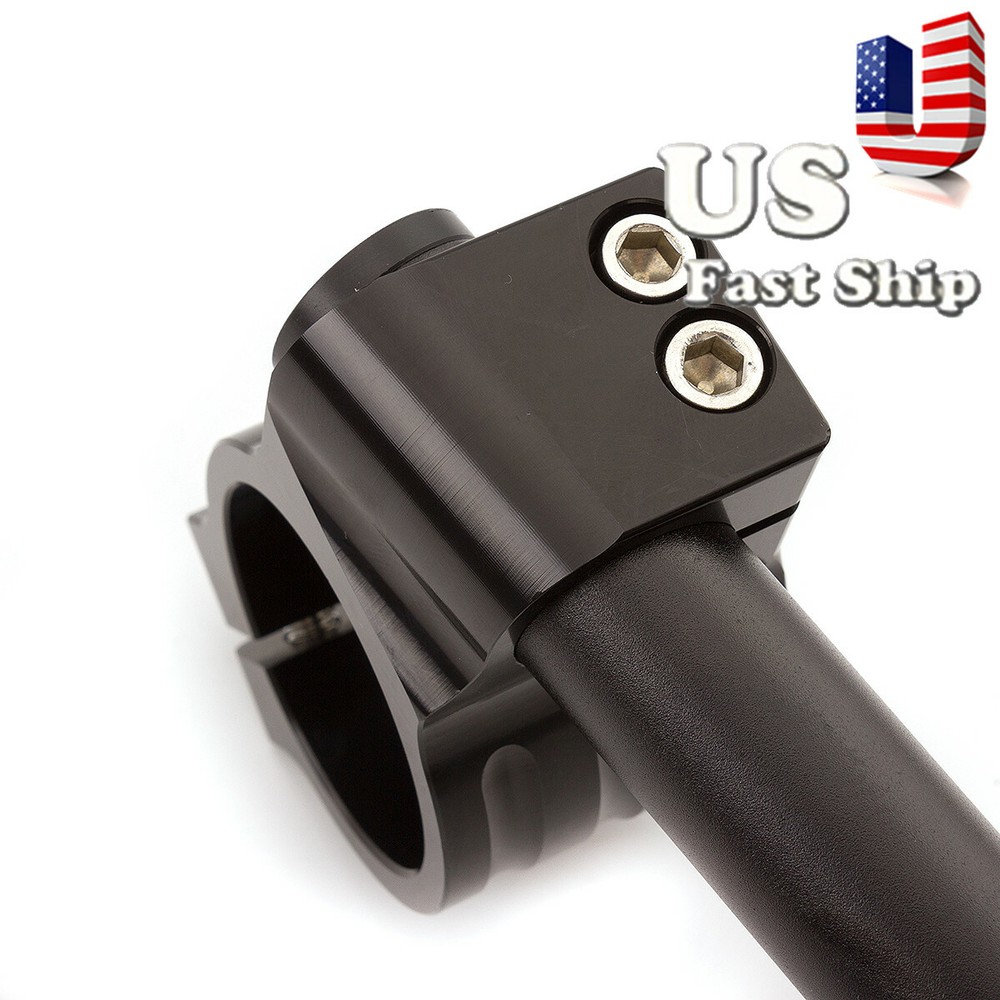CNC 51MM For Handlebars Clip Ons Handle Bars For Full Set Normal/Regular Black