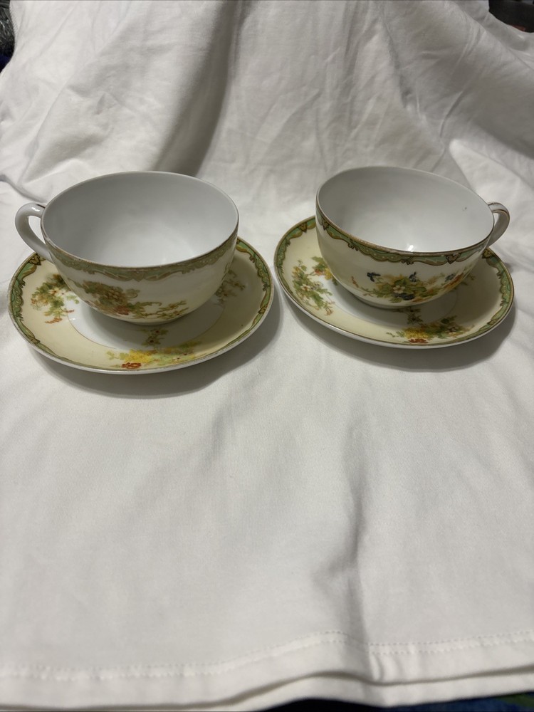 Empress Woodmere 2 CUPS & 2 SAUCERS