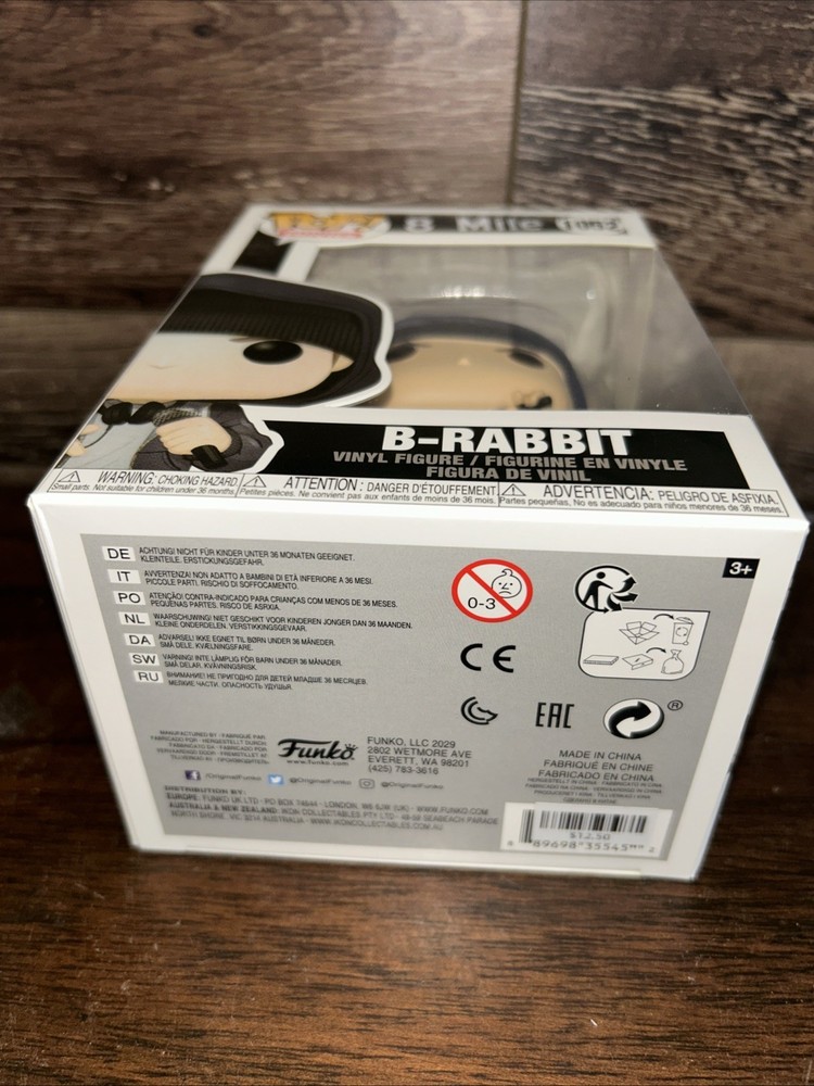 Funko Pop! Vinyl: 8 Mile: B-Rabbit #1052 Vaulted with Protector