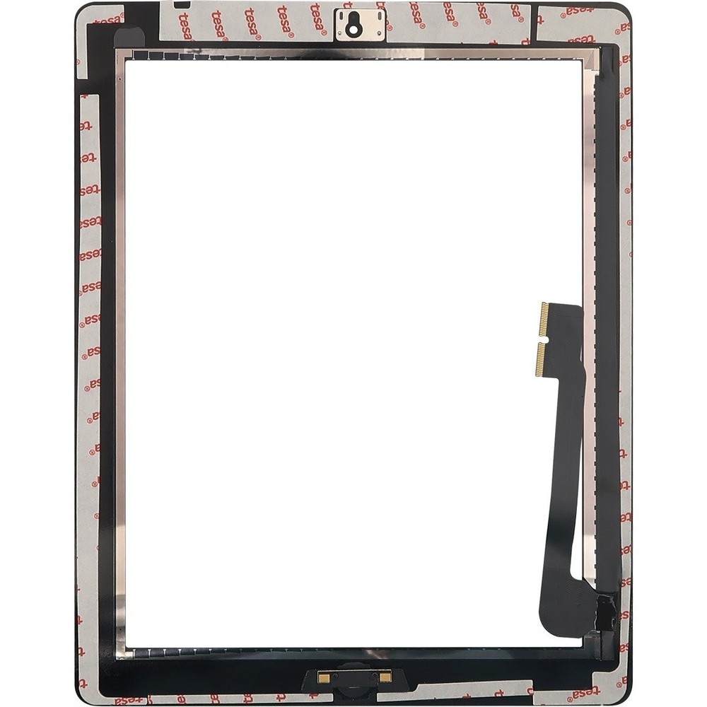 Brilliance Pro Digitizer + Home Button Black Replacement Compatible For iPad 3