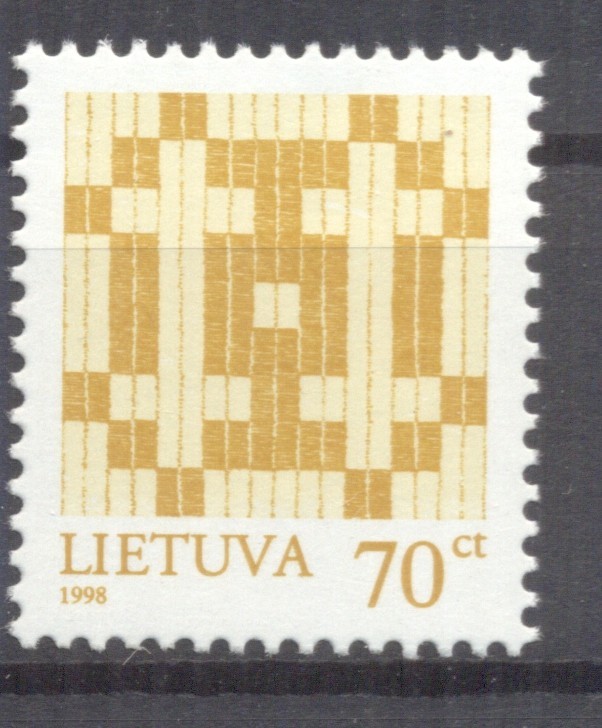 Lithuania 1998 Double Barred Crosses MNH VF
