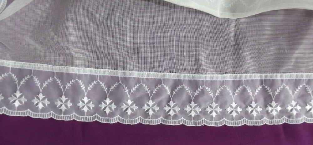 Altar Servers Violet Cassock & Surplice SnapButton Front EmbroideredCrosses NICE
