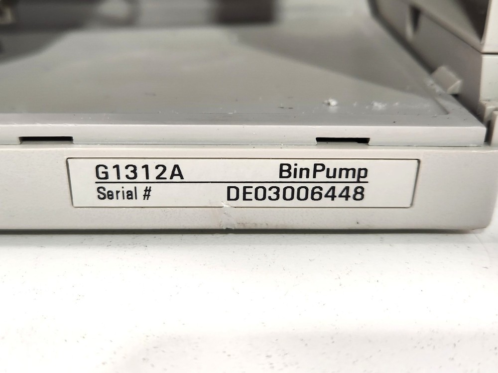 Agilent 1100 Series Binary Pump G1312A BinPump HPLC System Power Tested