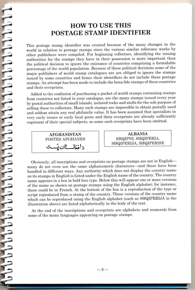 Unitrade Worldwide Postage Stamp Identifier - Reference Booklet - 2nd Edition