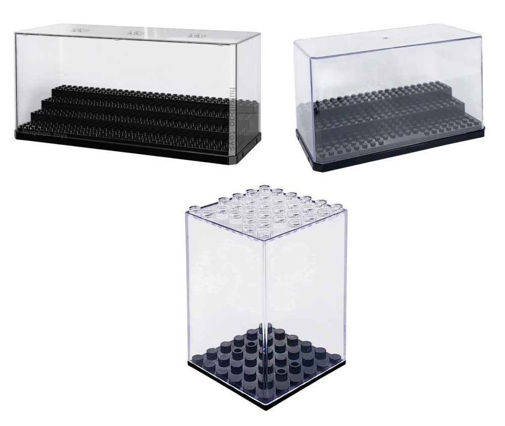 MOC Minifig  Acrylic Display Cases! - BUNDLE AND SAVE!