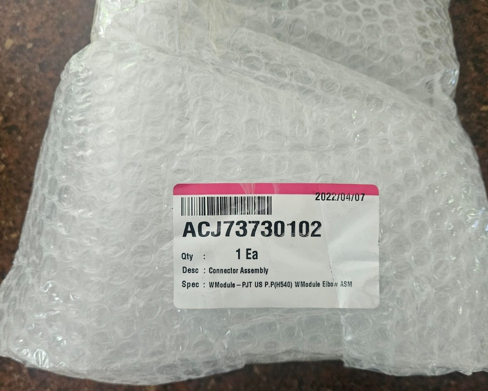 New LG ACJ73730102 Drain Hose Connector Kit