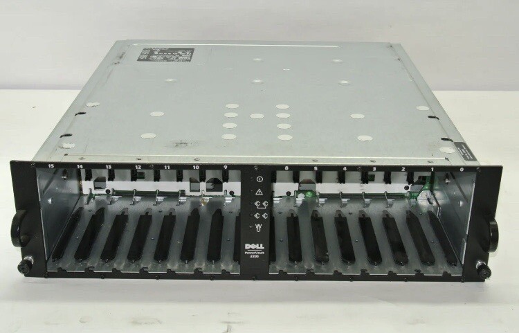 Dell PowerVault 220S AMP01 14-Bay Disk Array External Storage Enclosure -no HDDs