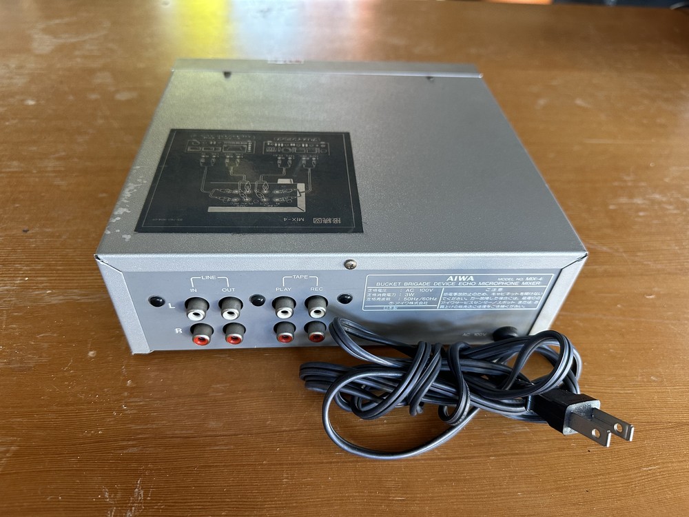 Aiwa MIX-4 BBD Bucket Brigade Device -Echo Microphone Mixer