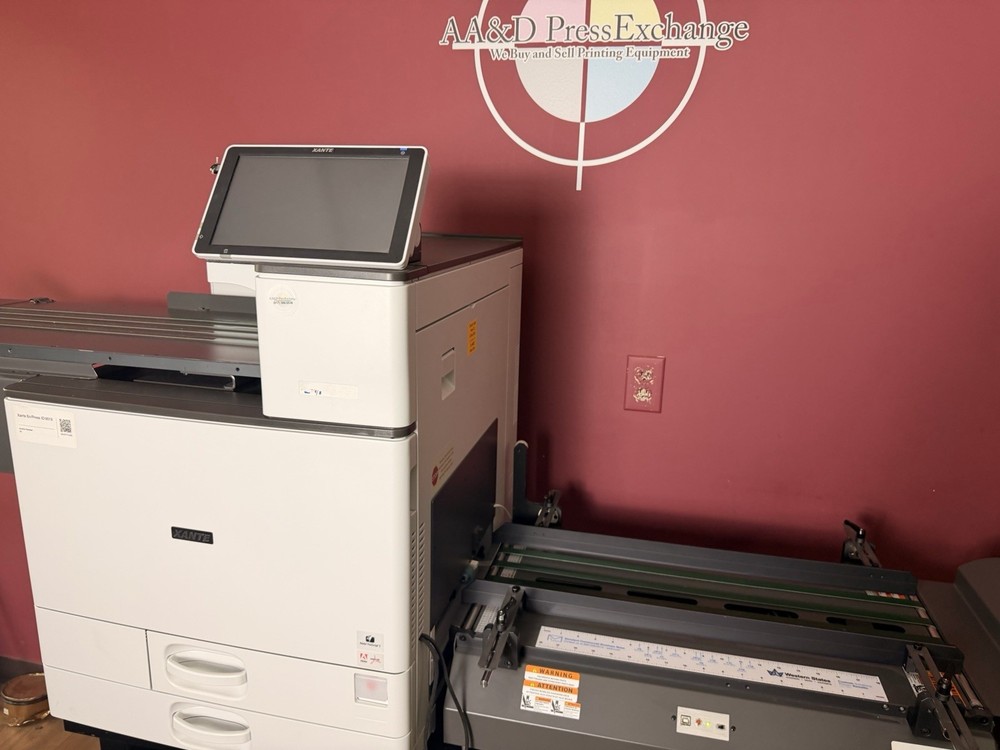 Only 3k Meter Xante En/Press Envelope Printer !Video!