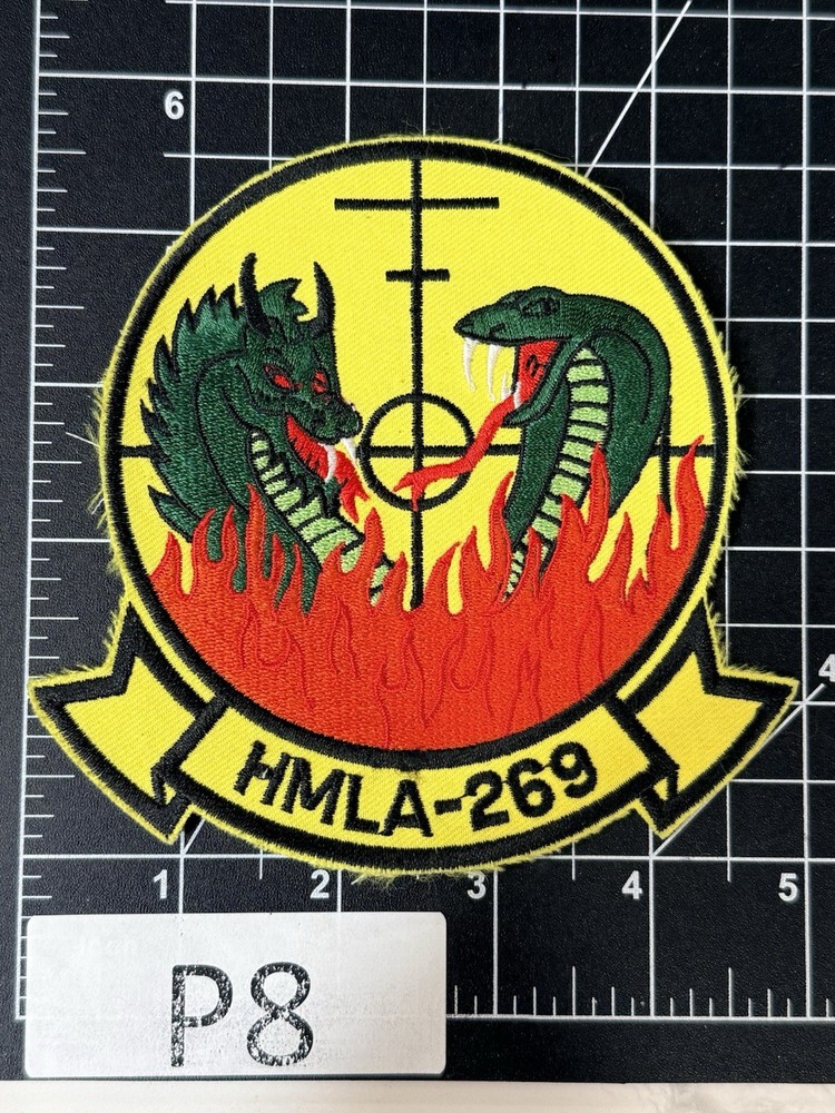 USMC Marine Light Attack Helicopter Squadron 269 (HMLA-269) “Gunrunners” Patch