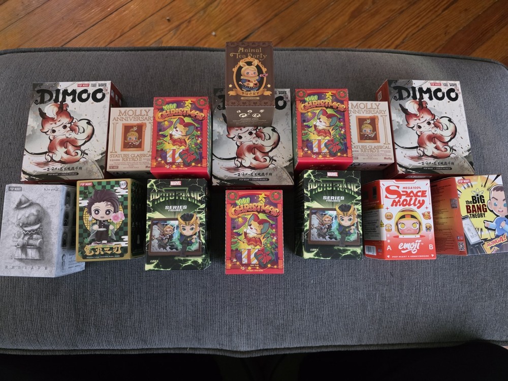 Popmart Large Assorted Figure Collection Please Read Description for Details