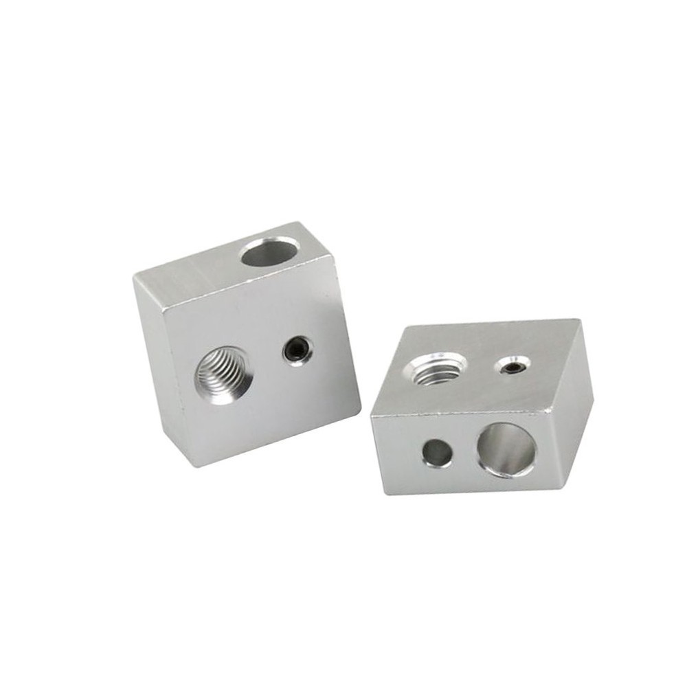 3 Pcs Printer Accessories Heater Block High Temperature Aluminum Heating