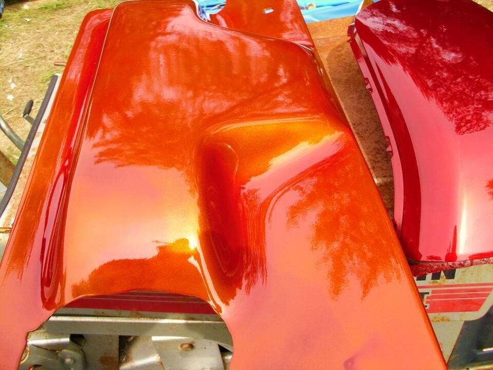 Anodized Orange Paint Chrome Engine High Temp Coating Caliper Brake Spray 2 Cans