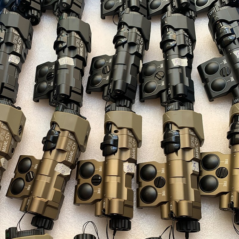 WADSN MAWL C1+ Laser Red Green IR Laser Sight White LED Strobe Flashlight