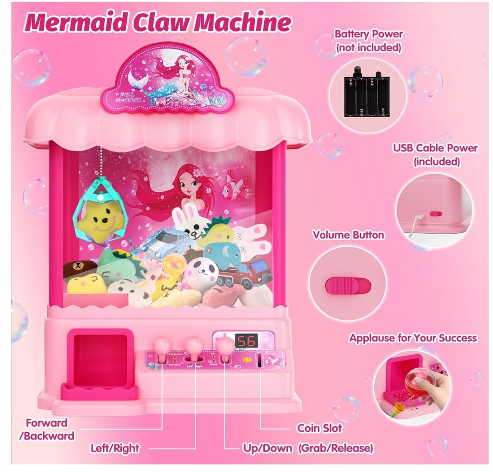 mini claw machine for kids