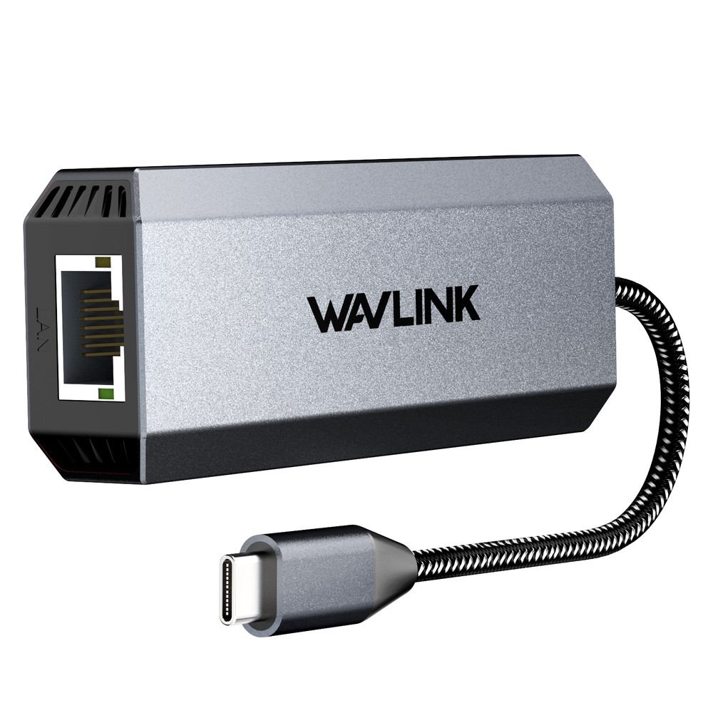 2.5G/5G 95W PD USB-C Ethernet Adapter 10/100/1000Mbps iPhone 17/Mac/Win/Linux