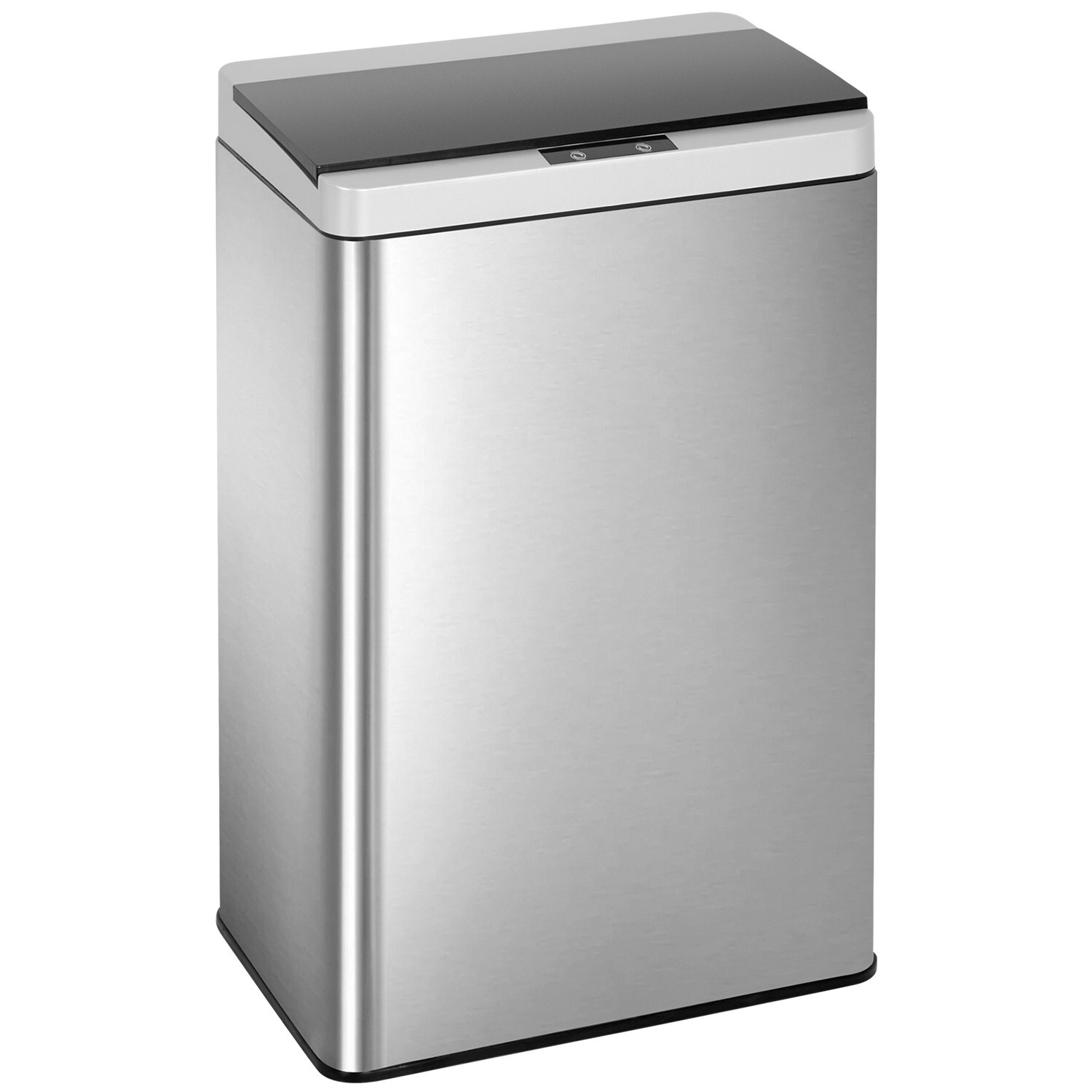 13 Gallon 50 Liter Automatic Touch Free High-capacity Stainless Steel Waste Bin