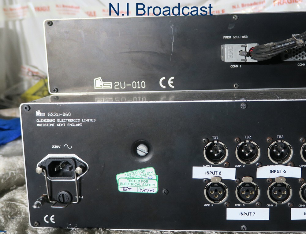 2x Glensound intercom / sound units