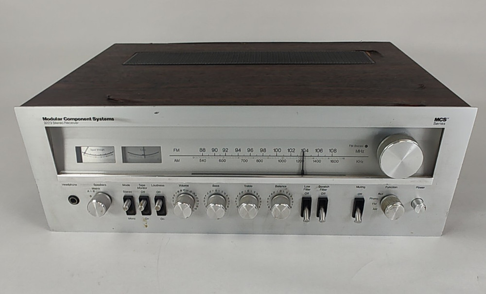 MCS Modular Component Systems 3230 AM/FM Stereo Receiver Vintage