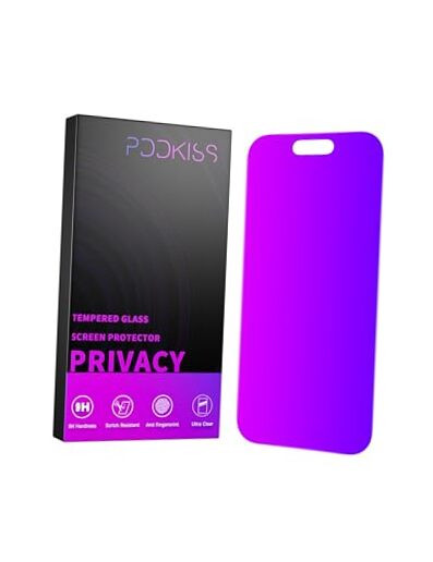 Compatible for iPhone 16 Privacy Screen Protector Tempered Glass 6.1 Inch,