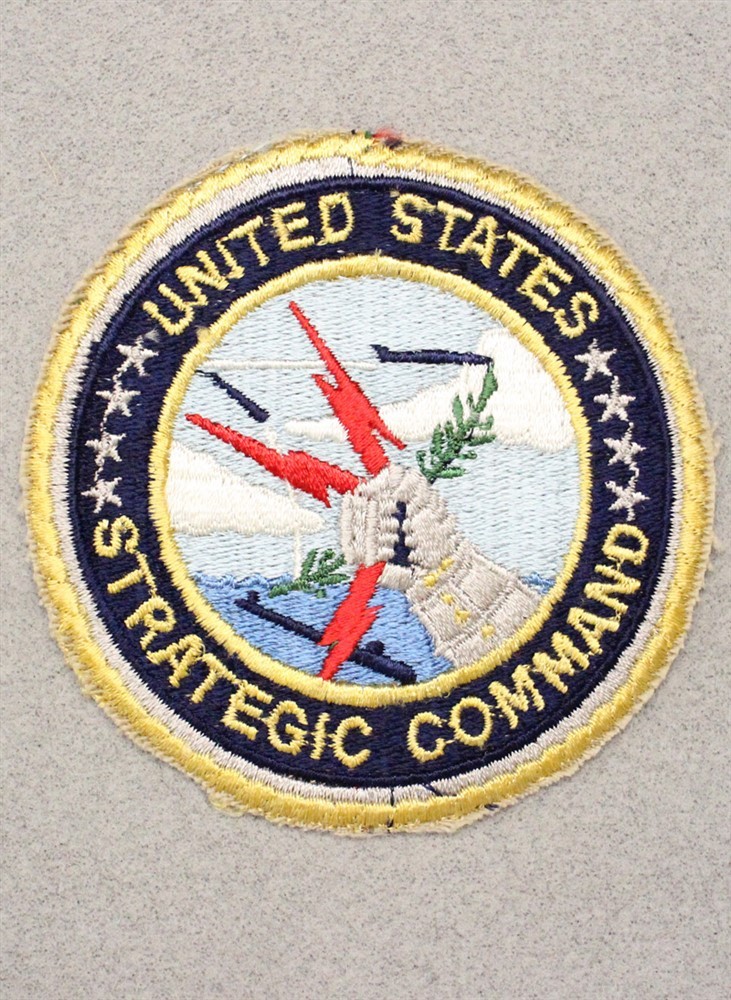 Strategic Command (round, 3 1/2") - USAF Air Force Patch 1965