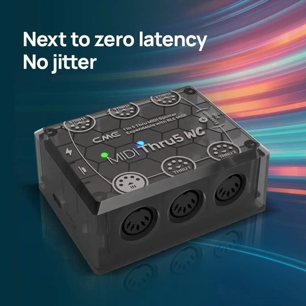 MIDI Thru5 - Optocoupler Technology for Error-Free Sync