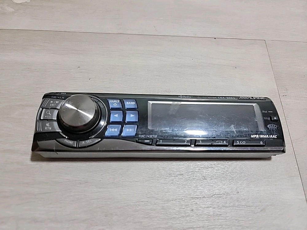 ALPINE CDA-9883 Replacement Faceplate