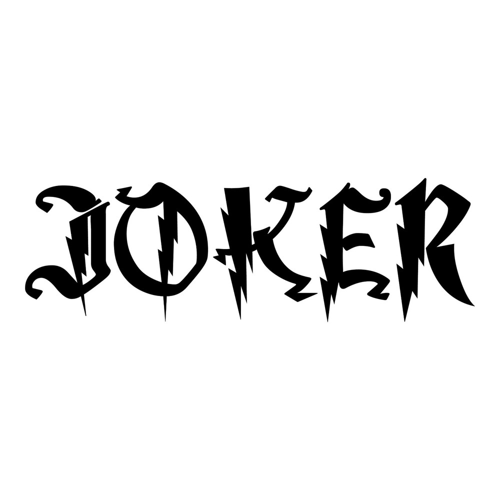 Joker Sticker 2 Pack Jokester Decals