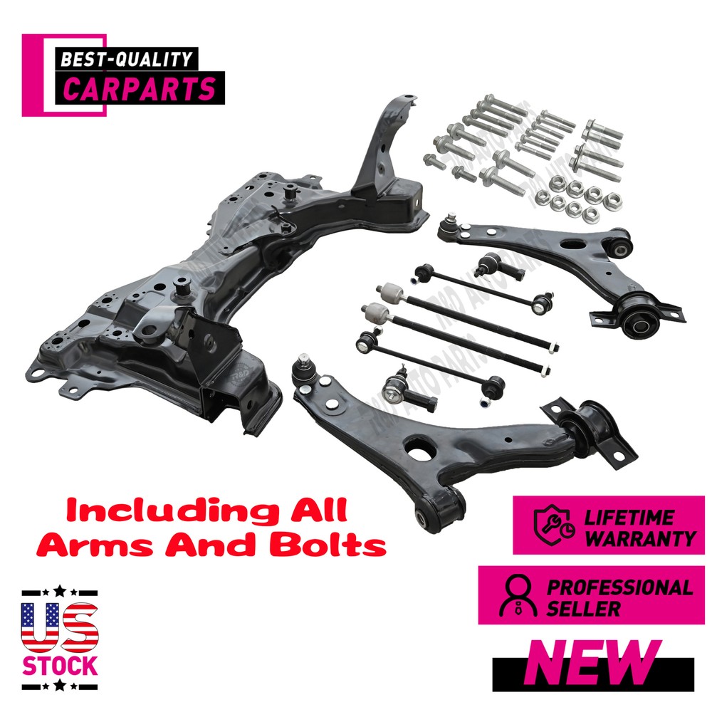 For 2008-2011 Ford Focus Front Subframe Cradle Crossmember  W/Bolts&Control Arms