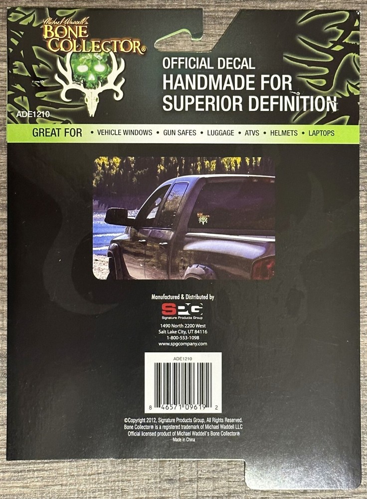 Bone Collector 6" Logo Decal