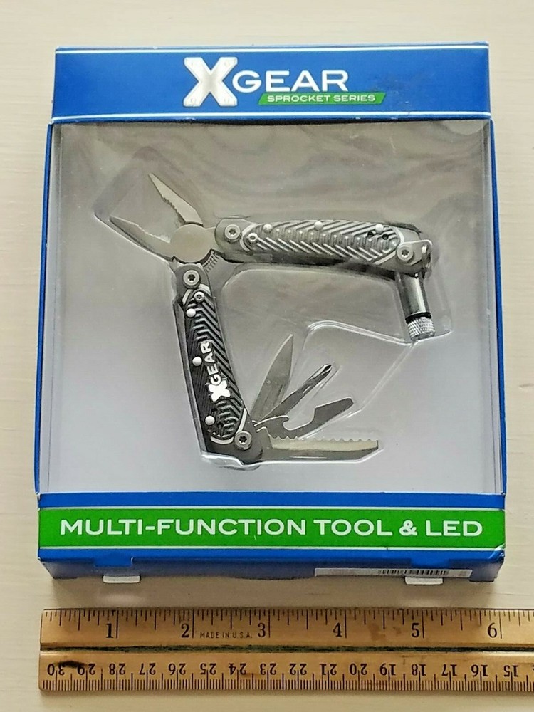 X Gear Sprocket Series Multi Function Tool & LED