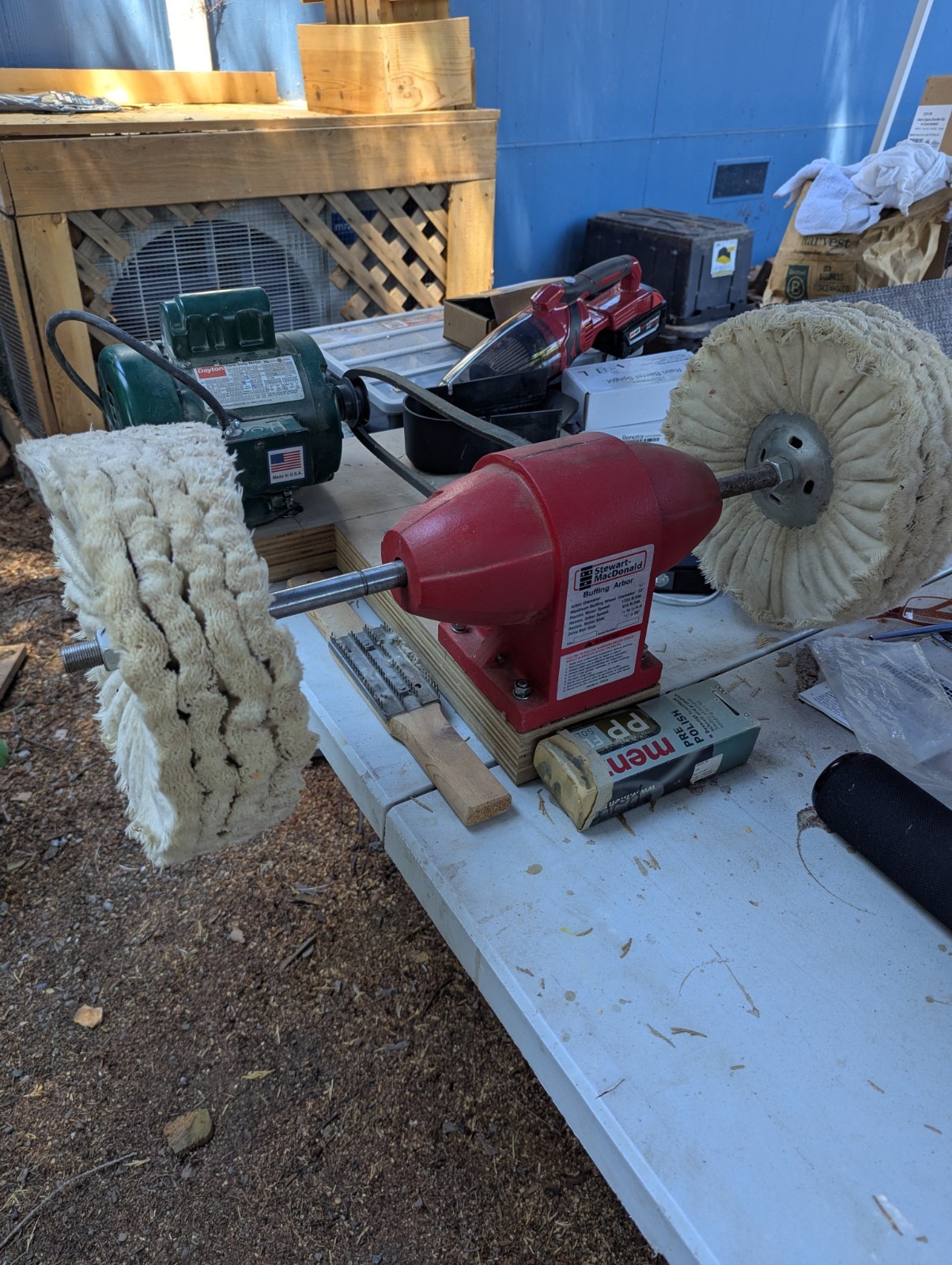 Stewart MacDonald Guitar Buffing Arbor Pre Owned