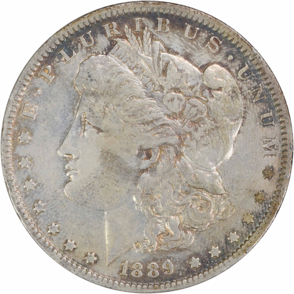 1889-O Morgan Silver Dollar EF Uncertified #466