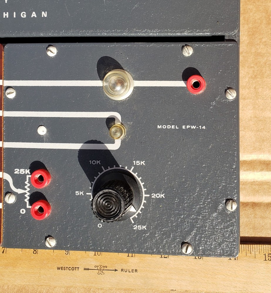 Heath Built EPW-14 Classroom Electronics Tester Berkeley Physics Lab 2 Lot